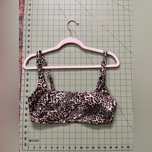 Colsie Leopard Print Bikini Top
